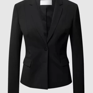 BOSS Blazer Aus Schurwolle Mit Stretch-Anteil – Schwarz 9