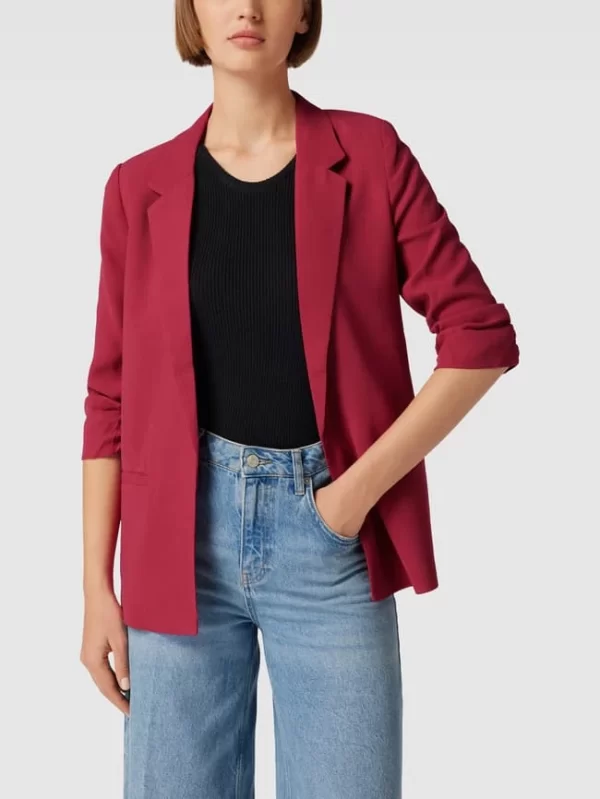 Soaked In Luxury Blazer Mit Reverskragen Modell ‘Shirley’ – Fuchsia 5