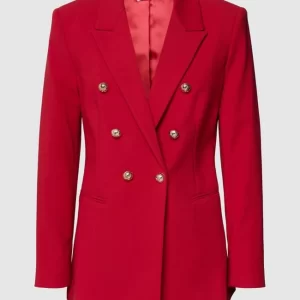 Mango Blazer Mit Paspeltaschen Modell ‘OLIVIA’ – Rot 9