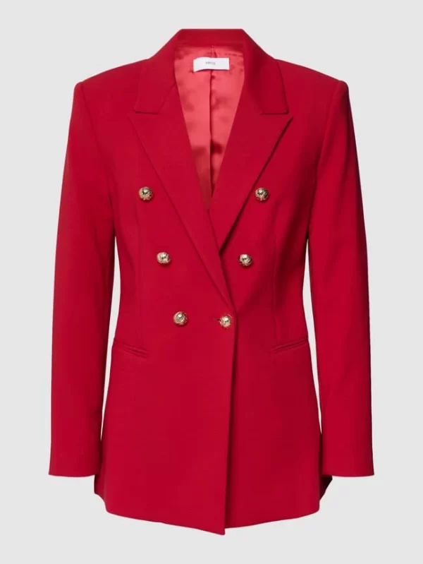 Mango Blazer Mit Paspeltaschen Modell ‘OLIVIA’ – Rot 3