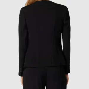 Comma Blazer Mit V-Ausschnitt – Schwarz 15