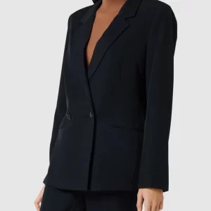 Saint Tropez Blazer Mit Doppelreihiger Knopfleiste Modell ‘Oliva’ – Schwarz 13