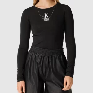 Calvin Klein Jeans Body Mit Label-Print – Schwarz 13