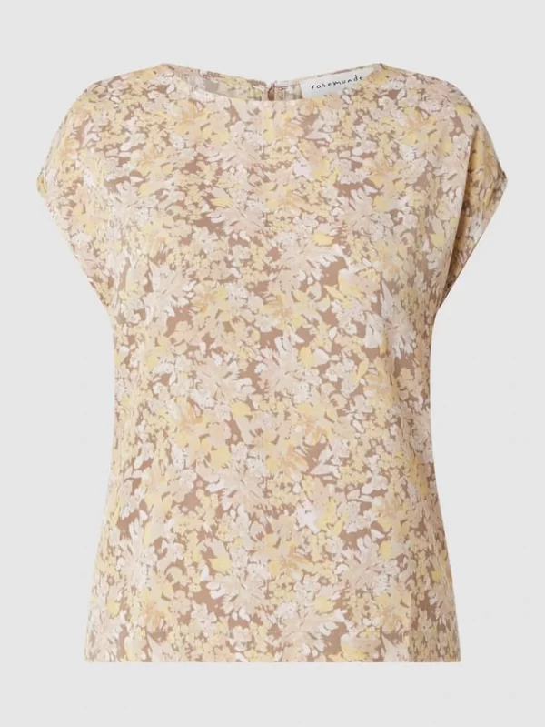 Rosemunde Shirt Mit Angeschnittenen Ärmeln – Beige 3