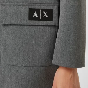 ARMANI EXCHANGE Blazer Mit Stretch-Anteil – Dunkelgrau 11