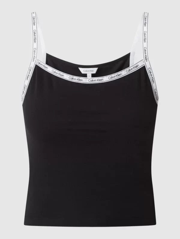 Calvin Klein Underwear Crop Top Aus Baumwolle – Schwarz 3