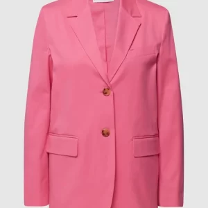 Mango Blazer Mit Pattentaschen – Fuchsia 9