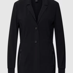 Marc Cain Blazer Mit Seitlichen Eingrifftaschen – Schwarz 9