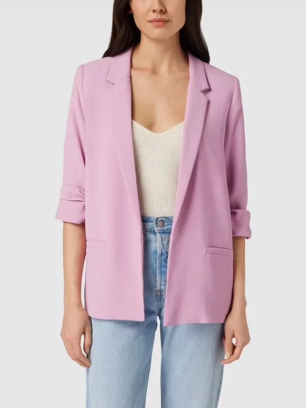 Soaked In Luxury Blazer Mit Reverskragen Modell ‘Shirley’ – Rosé 5