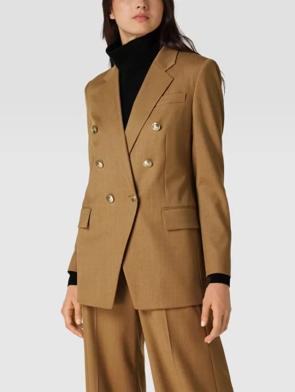 BOSS Blazer Mit Label-Details Modell ‘Jatera’ – Camel 5