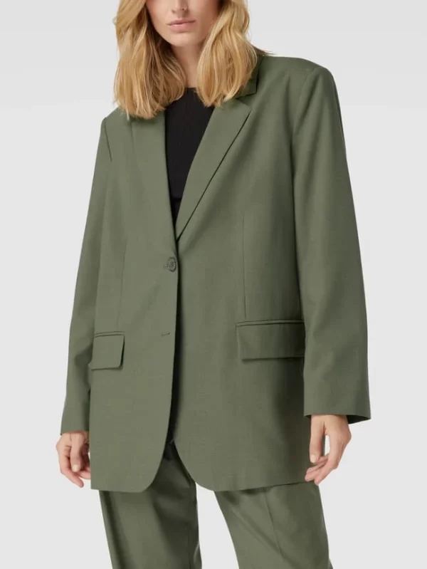 Ana Johnson X P&C Longblazer Mit Reverskragen – Ana Johnson X P&C – Khaki 5