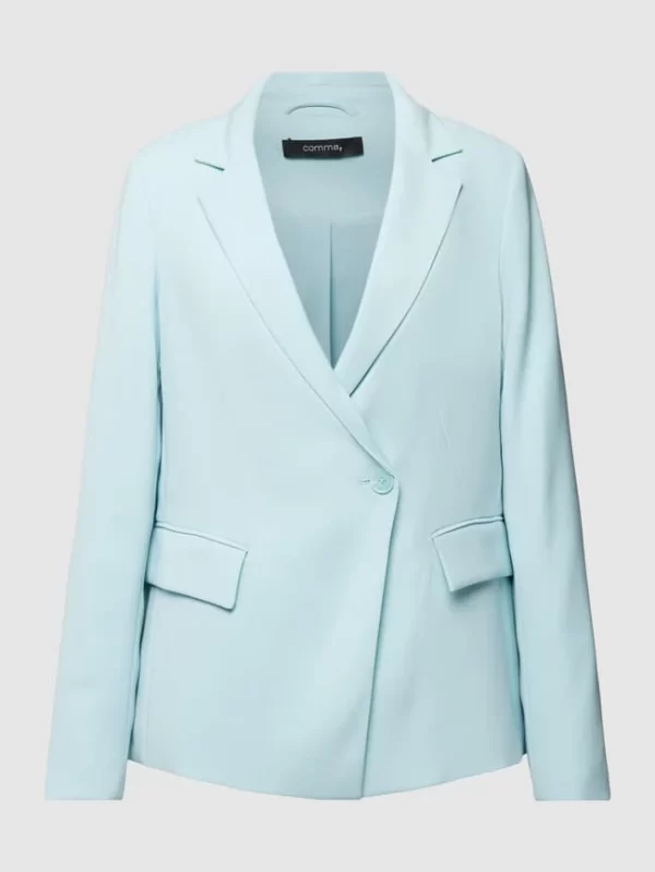 Comma Blazer Mit Angedeuteten Pattentaschen – Mint 3