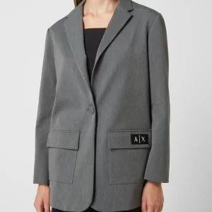 ARMANI EXCHANGE Blazer Mit Stretch-Anteil – Dunkelgrau 13