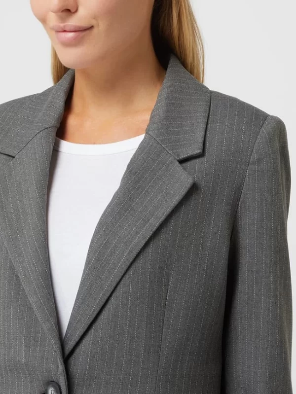 Selected Femme Blazer Mit Viskose-Anteil Modell ‘Fanni’ – Mittelgrau 4