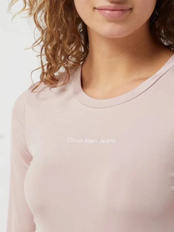 Calvin Klein Jeans Body Mit Stretch-Anteil – Hellrosa 4