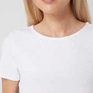 EDITED Crop Top Mit Schnürung Modell ‘Anke’ – Weiß 11