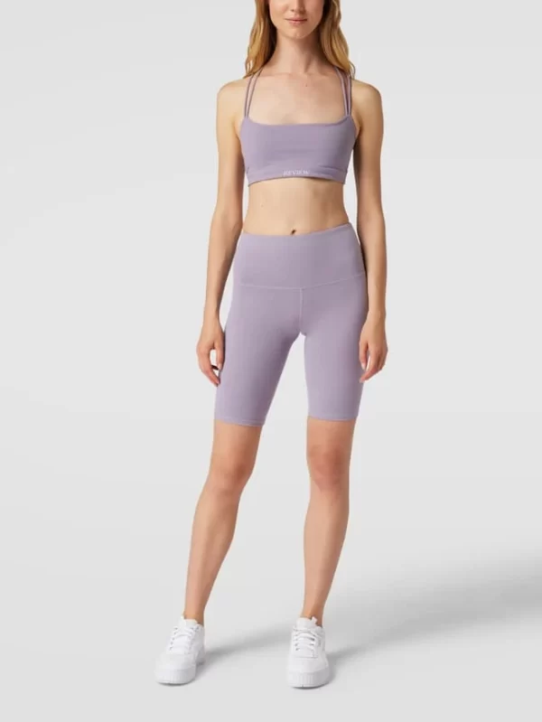 REVIEW Crop Top Mit Gekreuztem Rücken – Purple 1