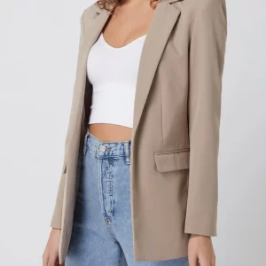 Pieces Blazer Mit Reverskragen Modell ‘Bossy’ – Taupe 13