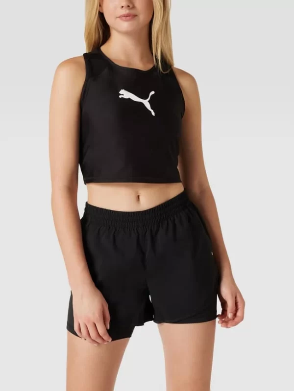 PUMA PERFORMANCE Crop Top Mit Label-Detail Modell ‘Puma Fit Eversculpt Fitte’ – Schwarz 5