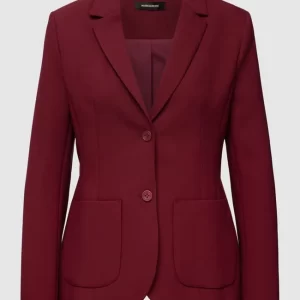 More & More Blazer Mit Eingrifftaschen – Bordeaux Rot 9