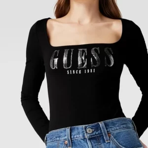 Guess Body Mit Label-Print Modell ‘HEVELINA’ – Schwarz 11