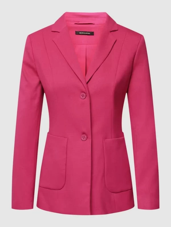 More & More Blazer Mit Reverskragen – Pink 3