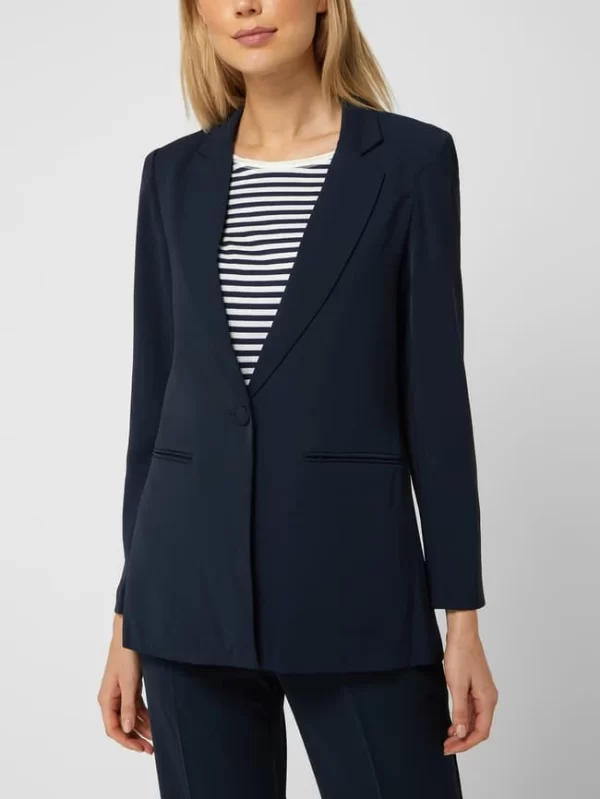 Neo Noir Blazer Mit Reverskragen Modell ‘Avery’ – Marineblau 5