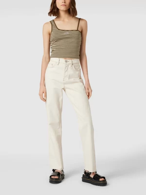 Levi’s® Crop Top Mit Asymmetrischen Trägern – Lindgrün 1