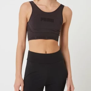 PUMA PERFORMANCE Tight Fit Crop Top Mit Stretch-Anteil – Schwarz 13