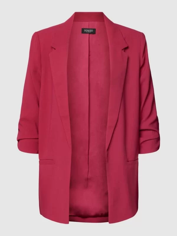 Soaked In Luxury Blazer Mit Reverskragen Modell ‘Shirley’ – Fuchsia 3