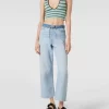 BDG Urban Outfitters Crop Top In Ripp-Optik – Blau 17