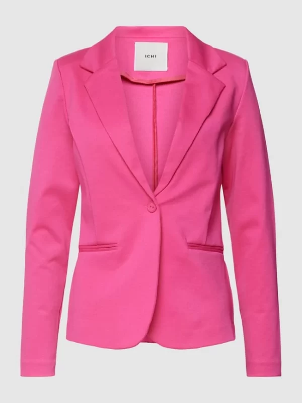 ICHI Blazer Im Unifarbenen Design Modell ‘KATE’ – Pink 1