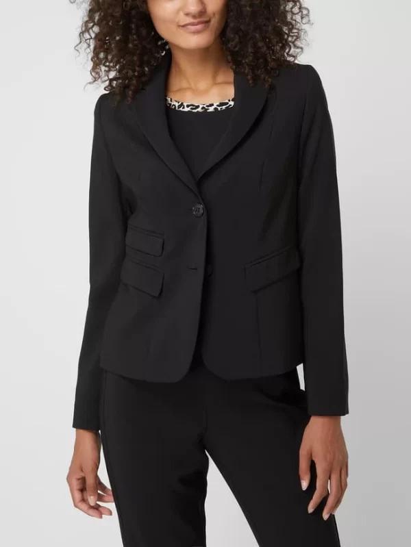 Betty Barclay Blazer Mit 2-Knopf-Leiste – Schwarz 5